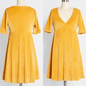 BNWOT Modcloth Corduroy Mini Dress
